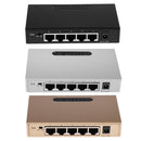 5Port Fast Ethernet Switch Desktop Splitter Hub Plug &Play for PC Black