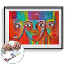 1000 Pieces Adults Kids Paper Jigsaw Puzzles Colorful Human Assembling Toys