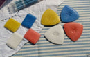 20PCS WHITE, YELLOW, RED & BLUE ~ Tailor's Chalk Lot For Sewing Crafts
