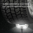 4LED Round Ground Light Waterproof Solar Underground Lamp (Cold White)