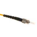 5meter Singlemode Single Core Fiber Optic Jumper Cord ST to ST Yellow
