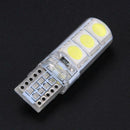 10pcs T10 SMD5050 LED Waterproof Car Wedge Lights Auto White Light Bulbs