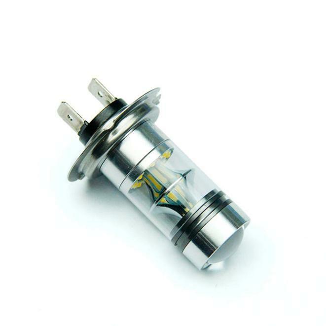1*H7 6000K 12V 100W LED 20-SMD  Projector Fog Driving DRL Light Bulbs HID