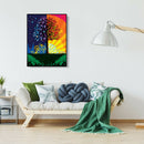 Painting By Numbers Kit DIY Canvas Oil Art Picture Wall Decor (Rich Tree)