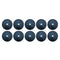20pcs Non-Woven Fabric Mulch Rings Tree Shrubs Grass Barrier Mat 19.7''