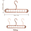 Magic Hangers Organizer,Rotate Anti Skid Hanger,Space Saving Hangers,Foldab Q5L1