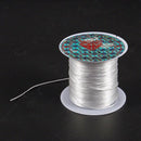 White Elastic Stretchy Crystal Line Jewelry Beading Thread Spool 9M
