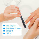 12Pcs Nail Files And Buffers Block Manicure Kits Rectangular Art Care
