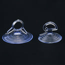 10PCS 4.5CM Rubber Clear Sucker PVC Suction Cup Hook Car Sunshade Suction CuAT~
