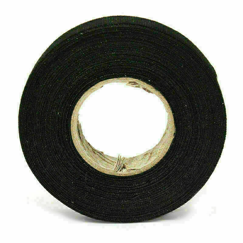 19mmx 15M Adhesive Cloth Fabric Tape Cable Looms Wiring Harness For Auto-Ca N2Z4