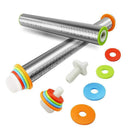 Rolling Pin Adjustable Stainless Steel Rolling Pins Dough Roller With 4 Rem T6Q7