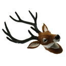 2ps cAnimal Wall Decor Creative Home Accessories Deer Head Statues Sculpture