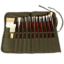 1Pc New Brush Bag Artist Watercolor Draw Pen Oil Paint Canvas Cases Holder Po ME