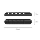 Cable Clips Holder Silicone Desk Cable Winder Clips Organizer Cord Management.