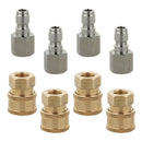 8X Quick Release Connector Coupler Fitting For High Pressure Washer  Hose