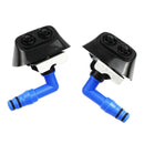 2pcs Left Headlight Washer Sprayer Nozzle Jet & Clip for Saab 93 03-12