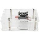 Orange Pi 3 Case with Fan Kit, Acrylic Case + Cooling Fan + Aluminum Heatsi