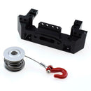 25T Metal Steering Gear Servo Winch Wheel for 1/10 RC Crawler Car TRX4 D90