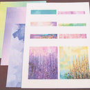 14pcs DIY Background Scrapbooking Photo Album Paper Cards Decorative Crafts