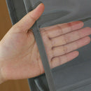 6 Pockets Hanging Clear Handbag Purse Storage Organizer Closet Space Saver Bag