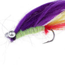 4pcs Fly Fishing Flies Streamer Trout Lures 4 Patterns Assortment Fly Hooks