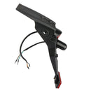 Black Motorcycle Rear Fender Mudguard with LED Brake Tail Light Accessories