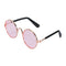 Lovely Dog Cat Glasses Pet Eye Protection Sunglasses Photos Props (Pink) A