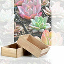 Plants Flower Pot Wooden Container General Storage Box Decoration Planter D