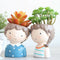 4pcs Plants Pot Planter Pot Creative Small Planter