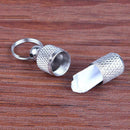 2Pcs/Set Anti-Lost Pet Dog Cat ID Name Address Label Tag Storage Barrel Tube