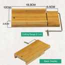 Wooden Stainless Steel Soap Cutter Candle Cake Chocolate Cutting Tools with Wire