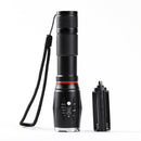 Multifunction Led flashlight 8000LumensCREE XML T6 COB torch hiddenWhite Ligh 3C