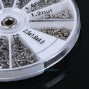 12 Kind 600Pcs Stainless Steel Small Screws Nuts Assortment Kit Repair Set Tool