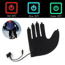 1pc 5V Five-finger Gloves Electric Heating Pads 3 Speed Switch Heating Sheet