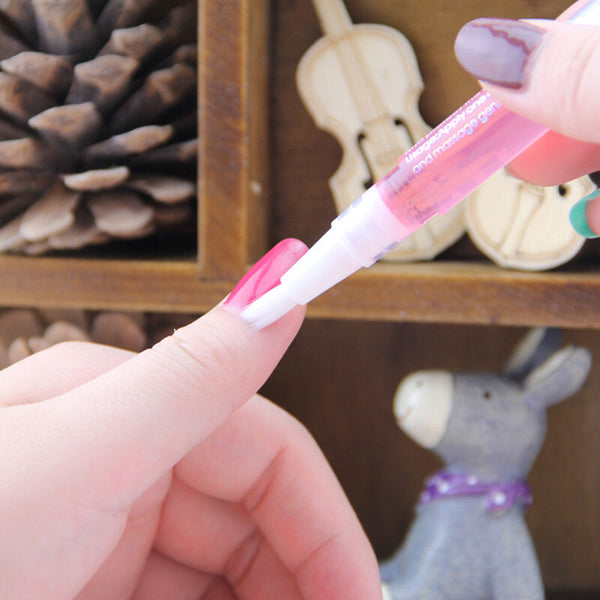 12x Mix Taste Cuticle Revitalizer Oil Pen Nail Art Care TreatmentManicure S K6M2