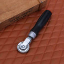 Portable Car Tire Repair Tool Metal Compaction Roller with Rubber Handle A