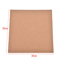Cork Noticeboard Memo Pin Board Pad Frameless 300x300x6mm Fixings IncludedJCA Gw