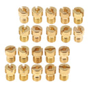 20 Pieces Carburetor Carb Main Jet Kit for PWK Keihin  85 - 140
