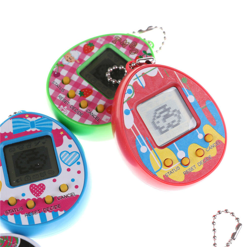 168 Pets 90S Nostalgic Virtual Pet Cyber Digital Pet Tamagotchi E-pet Gift Toy3c