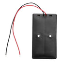 5pcs 2 Slots Plastic 18650 Batteries Storage Box Organizer w/Wire Lead Pin