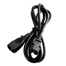 2m  / 6.6ft 10A IEC 320 C14 To C15 AC Power Extension