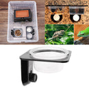 2 Pcs Durable Reptiles Lizard Suction Cup Feeder Food Water Bowl Breeding