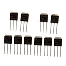 10Pcs 2N60 TO-251 N Channel Power MOSFET Transistor Fast Switching 600V 2A