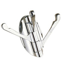 Coat Robe Wall Hook Wall Mounted Swing Triple Towel Hat Clothes Hook