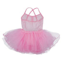 Girls Fairy Dress Ballet Tutu Leotard 5-6T - Light Pink