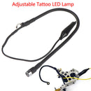 Tattoo Machine Mounted Light Adjustable Lamp Torch Flashlight Power Accessor BX