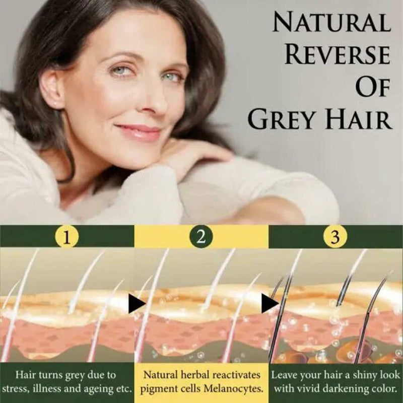 Refreshing Antidandruff Shampoo Shiny Thick Shampoo Black Hair Care Shampoo