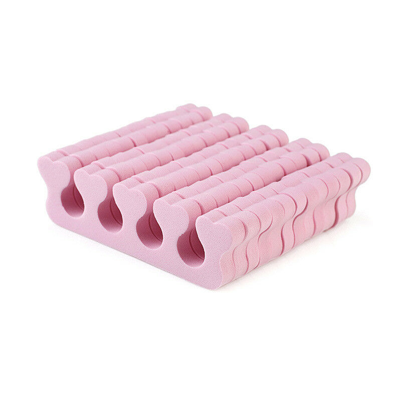 20 X Nail Art Salon Sponge Foam Finger Toe Separator Pedicure Manicure Tool