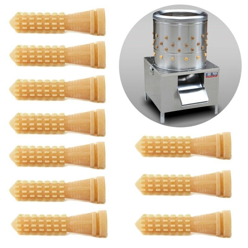 30Pcs beef tendon Hair Removal Stick Chicken Geese Poultry Plucking Finger