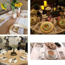 Natural Burlap Utensil Holders,Laoban Napkin Holders Knifes Forks Cutlery P